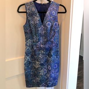 Blue cotton Elie Tahari dress